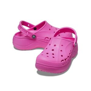 EUC - Crocs Women's Baya Platform Clog Sandal